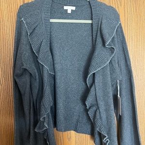 Womens Blue Cardigan